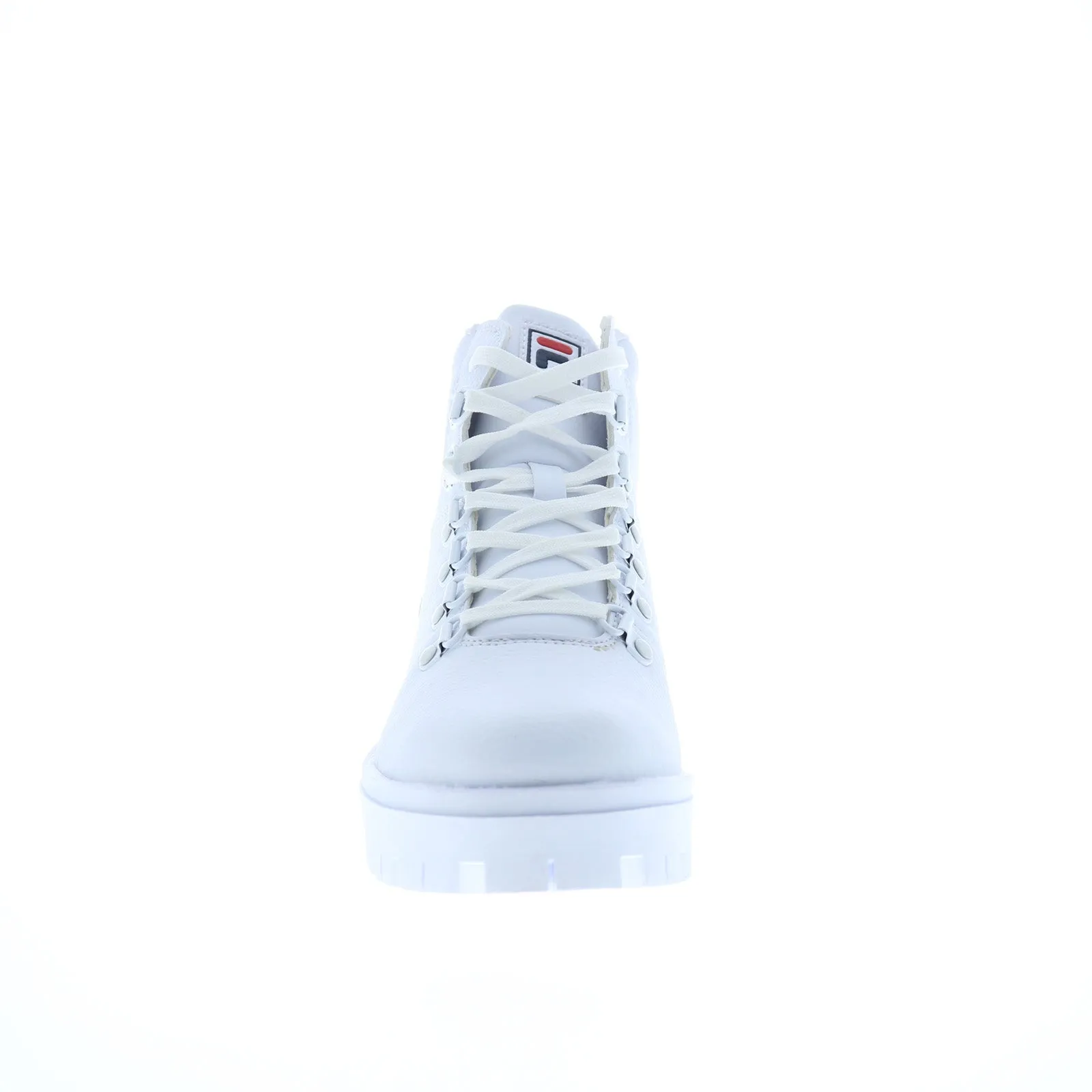 Comfort Zone Fila Ty20 5HM01100-125 Womens White Synthetic Lace Up Casual Dress Boots