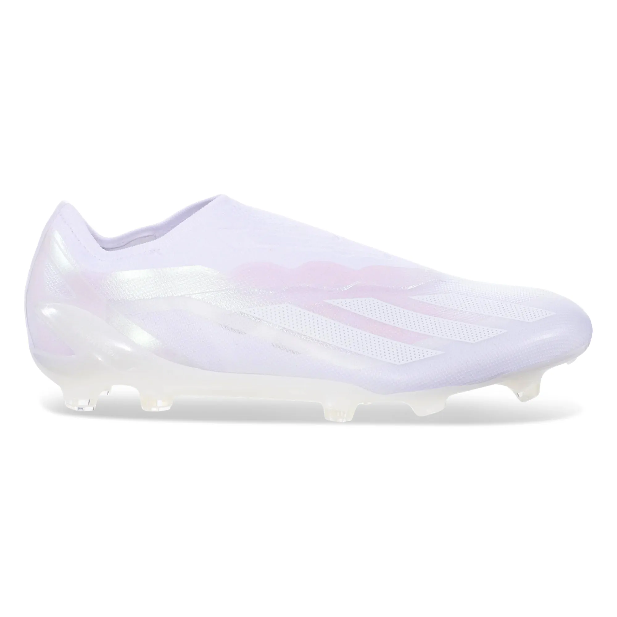 Pro Training adidas X Crazyfast.1 LL Firm Ground Soccer Cleats (White/White)