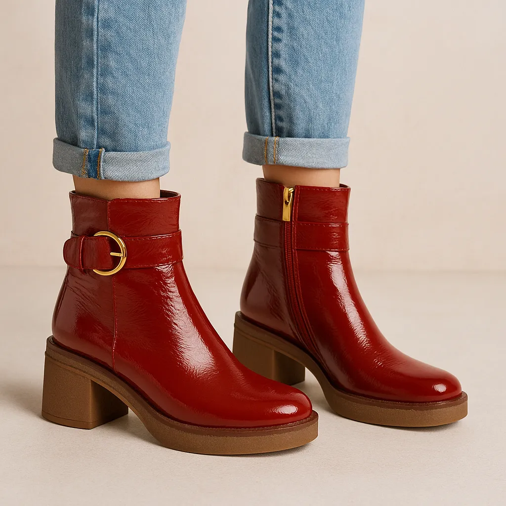 Tailored ease All-Day Ease BRESLEY DARNIE RED PATENT