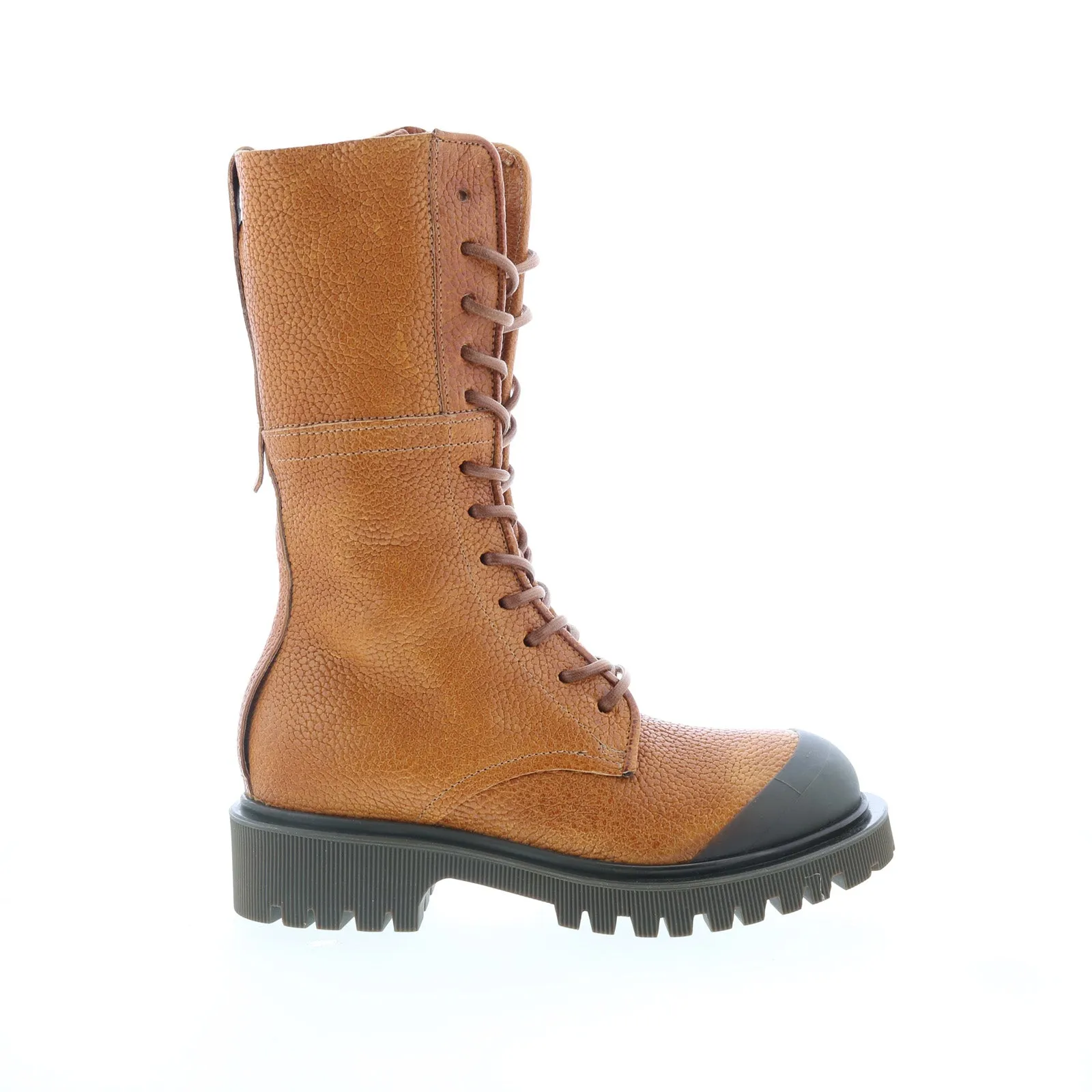 A.S. 98 Trevy Womens Brown Leather Zipper Casual Dress Boots Stylish Appeal Easy Layer