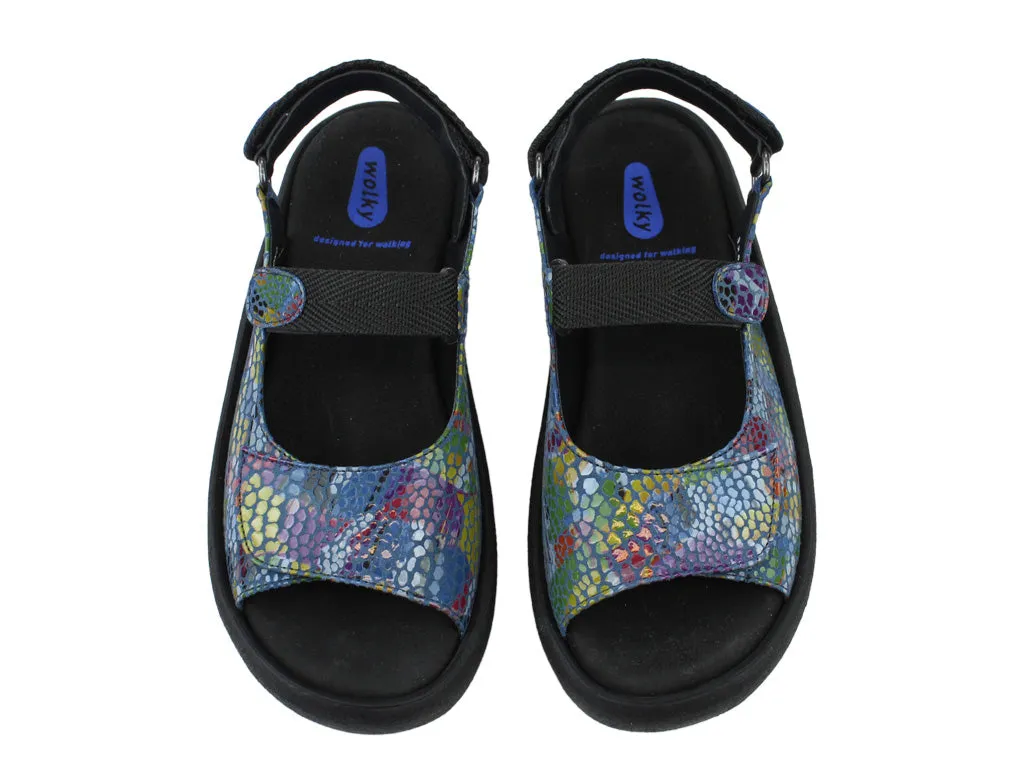 Post Gym Wolky Sandals Jewel Jeans Fantasy