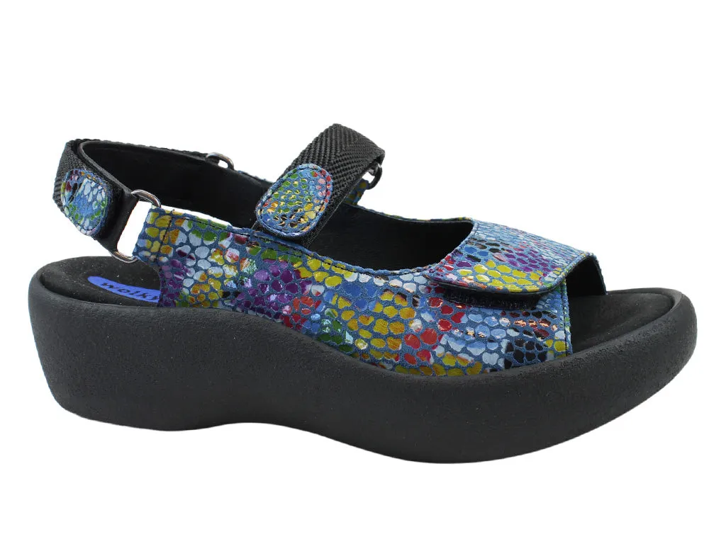 Snack Run Wolky Sandals Jewel Jeans Fantasy