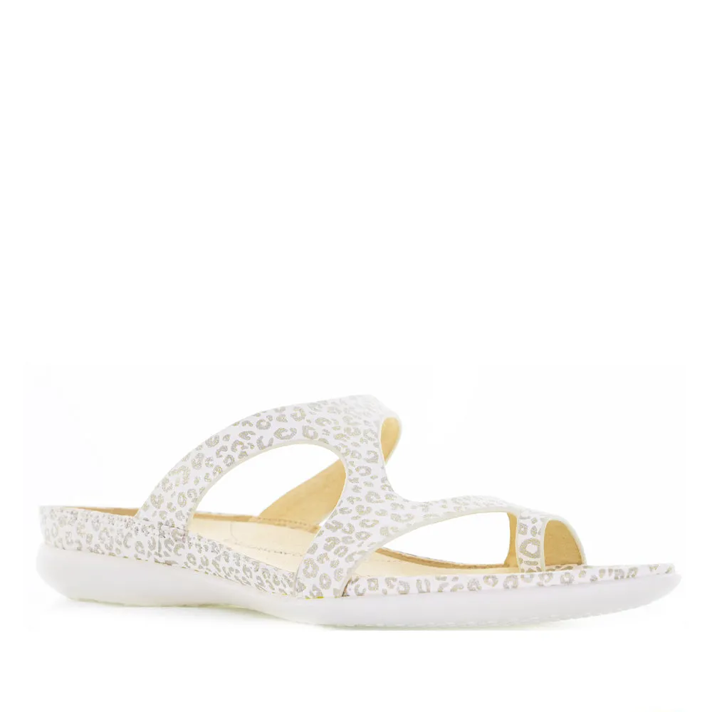 Ziera Bridger IVORY GOLD Easy Fit Shoes