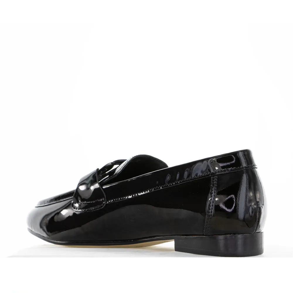 NAKED ARCHES BLACK PATENT Versatile Pair Premium Slip-on Comfort