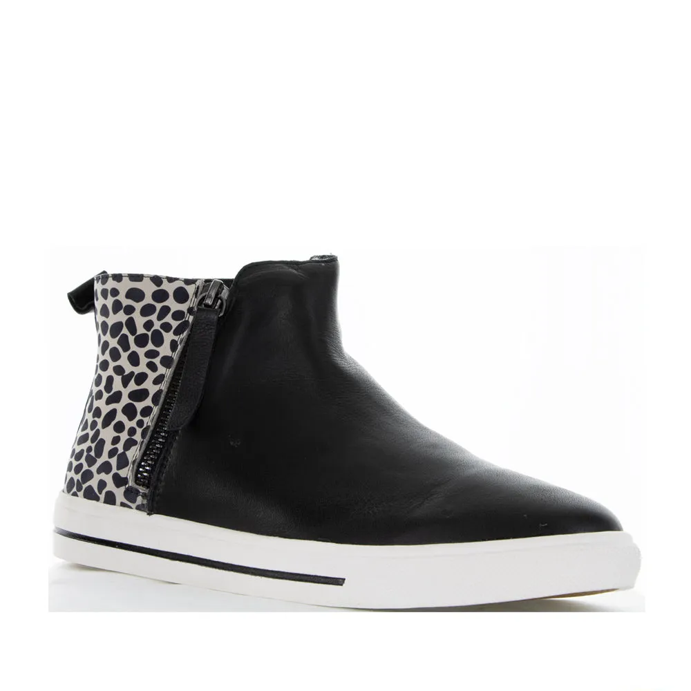 All-Weather Comfort All-Day Cushioning LE SANSA INDO BLACK LEOPARD