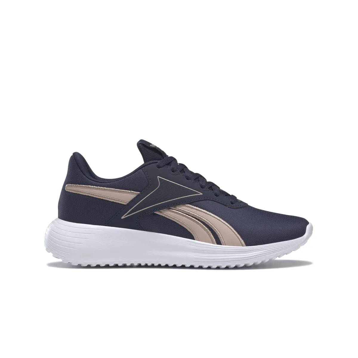 consumer - preferred REEBOK H00891 LITE 3.0 WMN'S (Medium) Navy/Rose Gold/White Textile Running Shoes