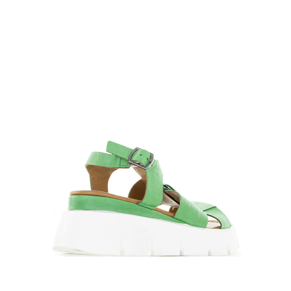 Suede Plain LE SANSA  HINDI FERN GREEN