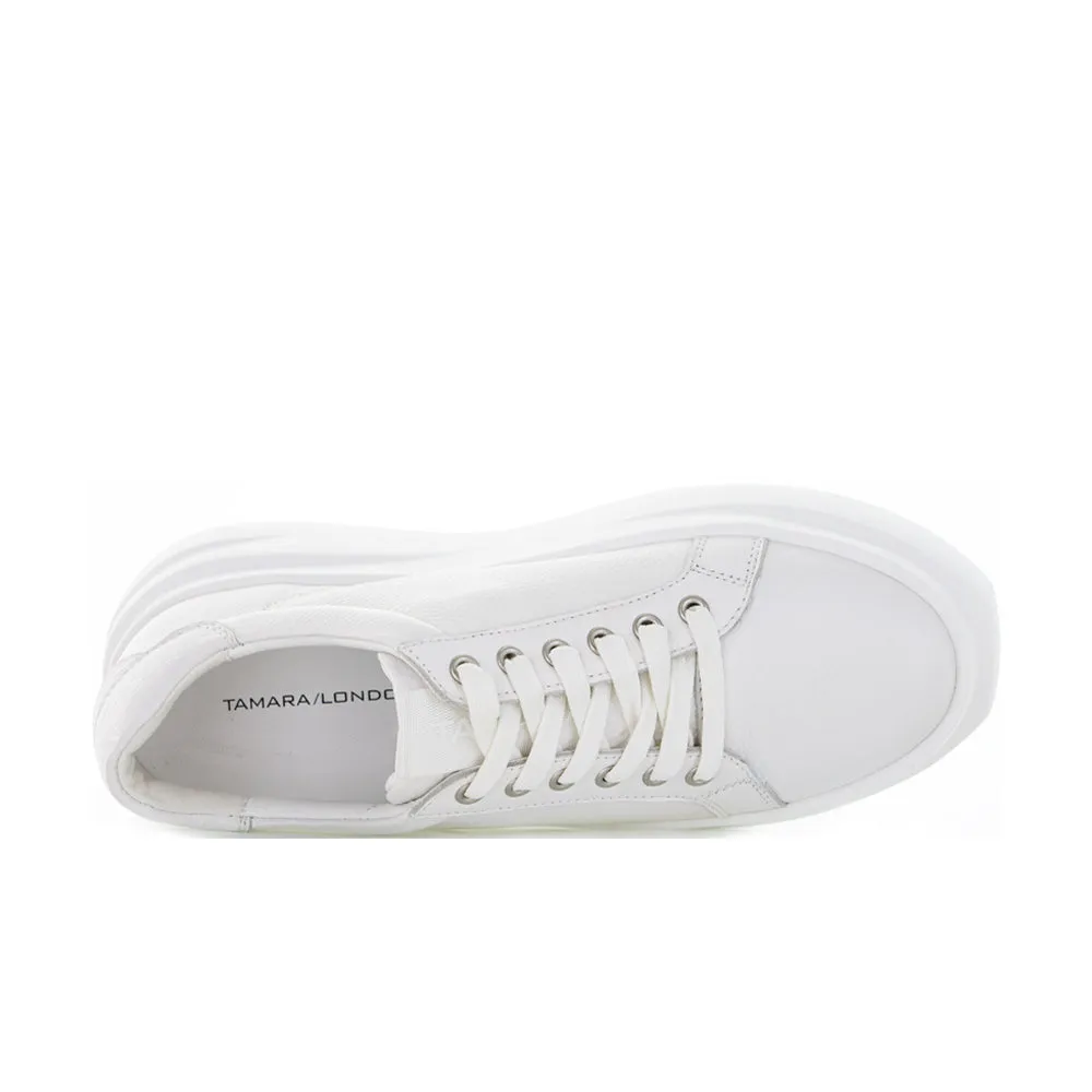 TAMARA LONDON BAILEY WHITE MILLED Durable Support