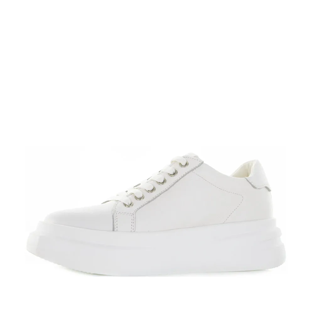 High-Traction Sole Timeless traction TAMARA LONDON BAILEY WHITE MILLED