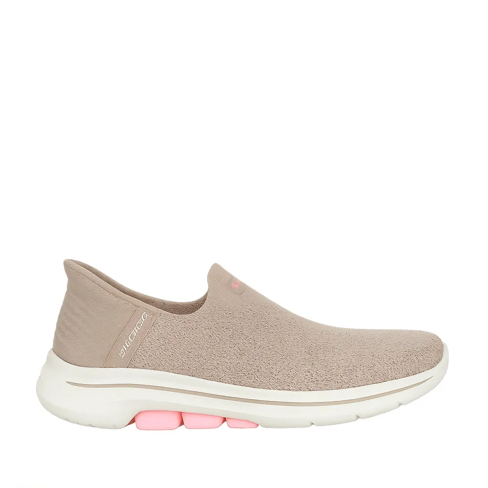 SKECHERS GO WALK 7 SPRINGTIME WIDE TAUPE City Comfort Soft Touch