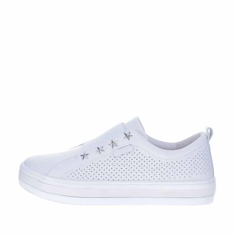 LE SANSA STARK WHITE Relax Slip On
