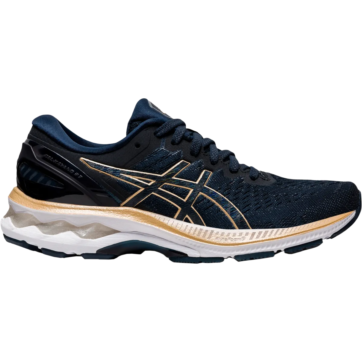 Women's Gel-Kayano 27 ice running shoes PU - midsole