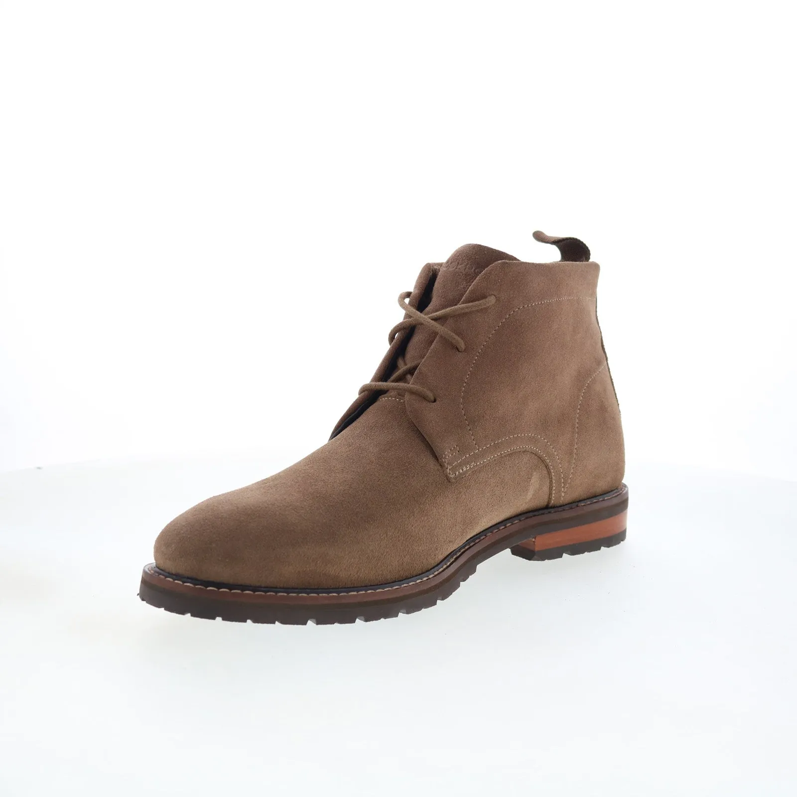 Rugged Design Water Line Rockport Caspe Mens Brown Wide Leather Lace Up Chukkas Boots