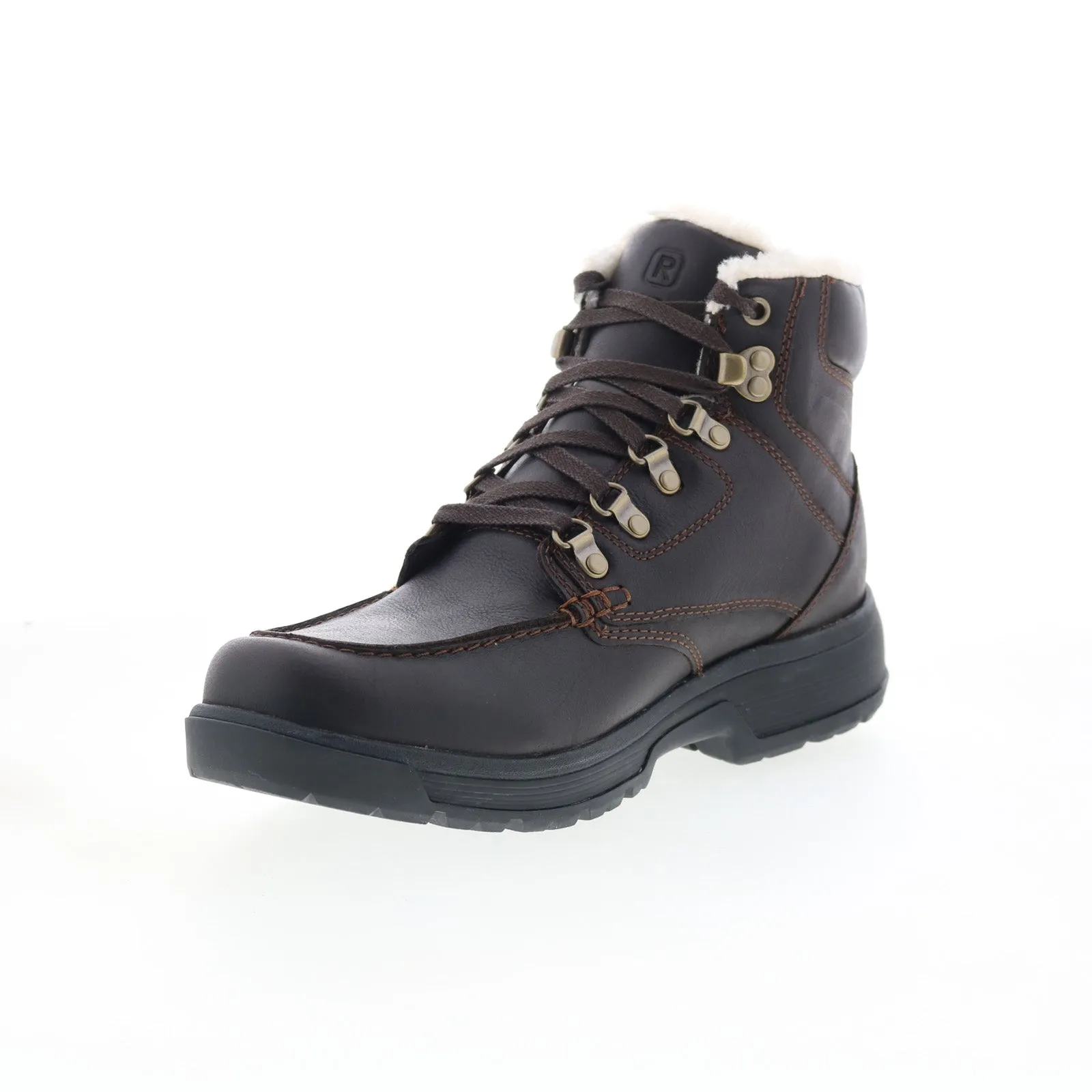 Rockport Ezra 2 Waterproof RMEZRA2 Mens Brown Wide Casual Dress Boots Every Condition Outdoor Explore