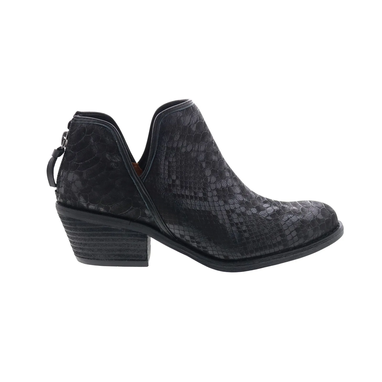 Sofft Abena SF0032151 Womens Black Leather Zipper Ankle & Booties Boots Premium Protection