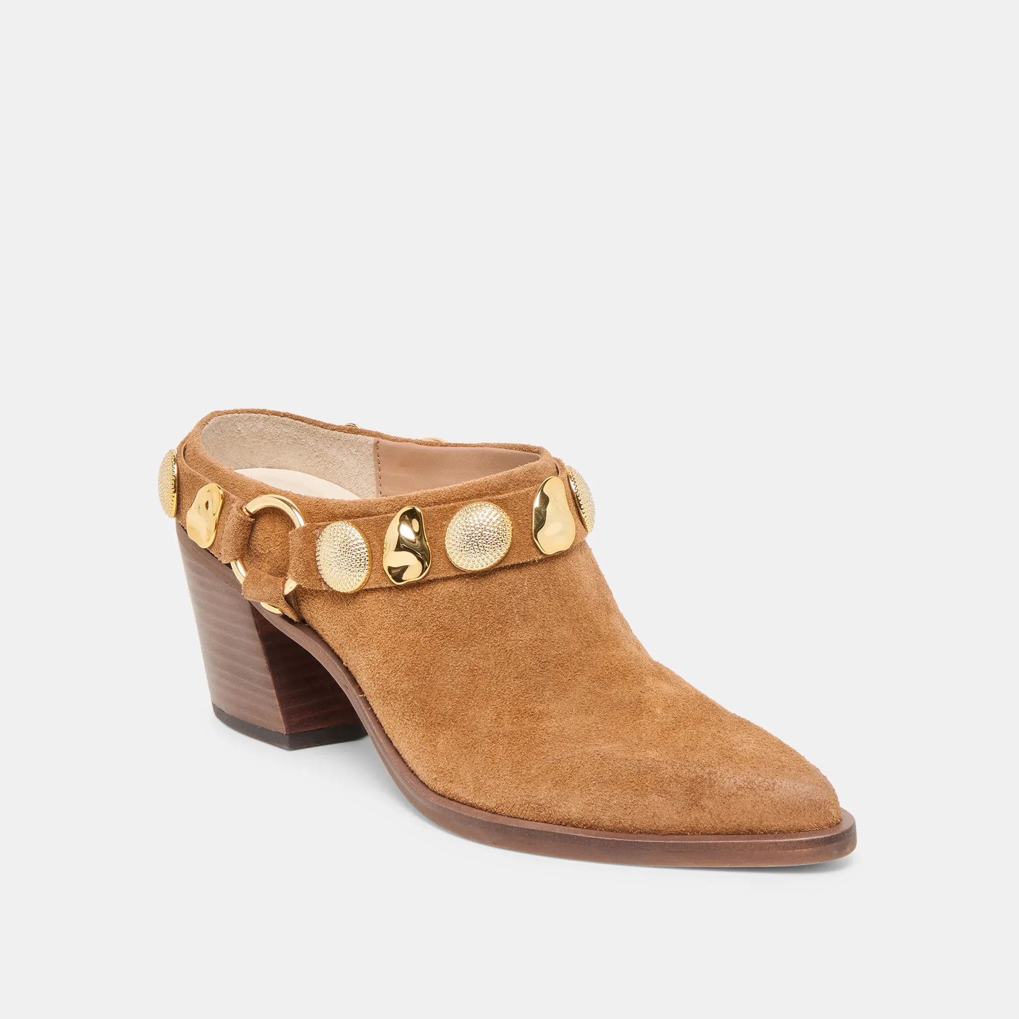 Quick Drying KANYON HEELS BROWN SUEDE