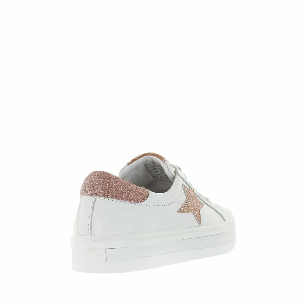 Cushioned Insole indoor - style LE SANSA SAVIS WHITE ROSEGOLD