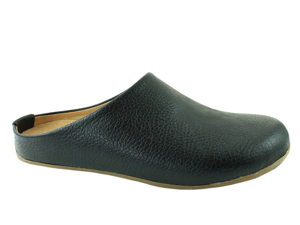 Foot Ease (Second Quality) Haflinger Slippers Everest Basico Black