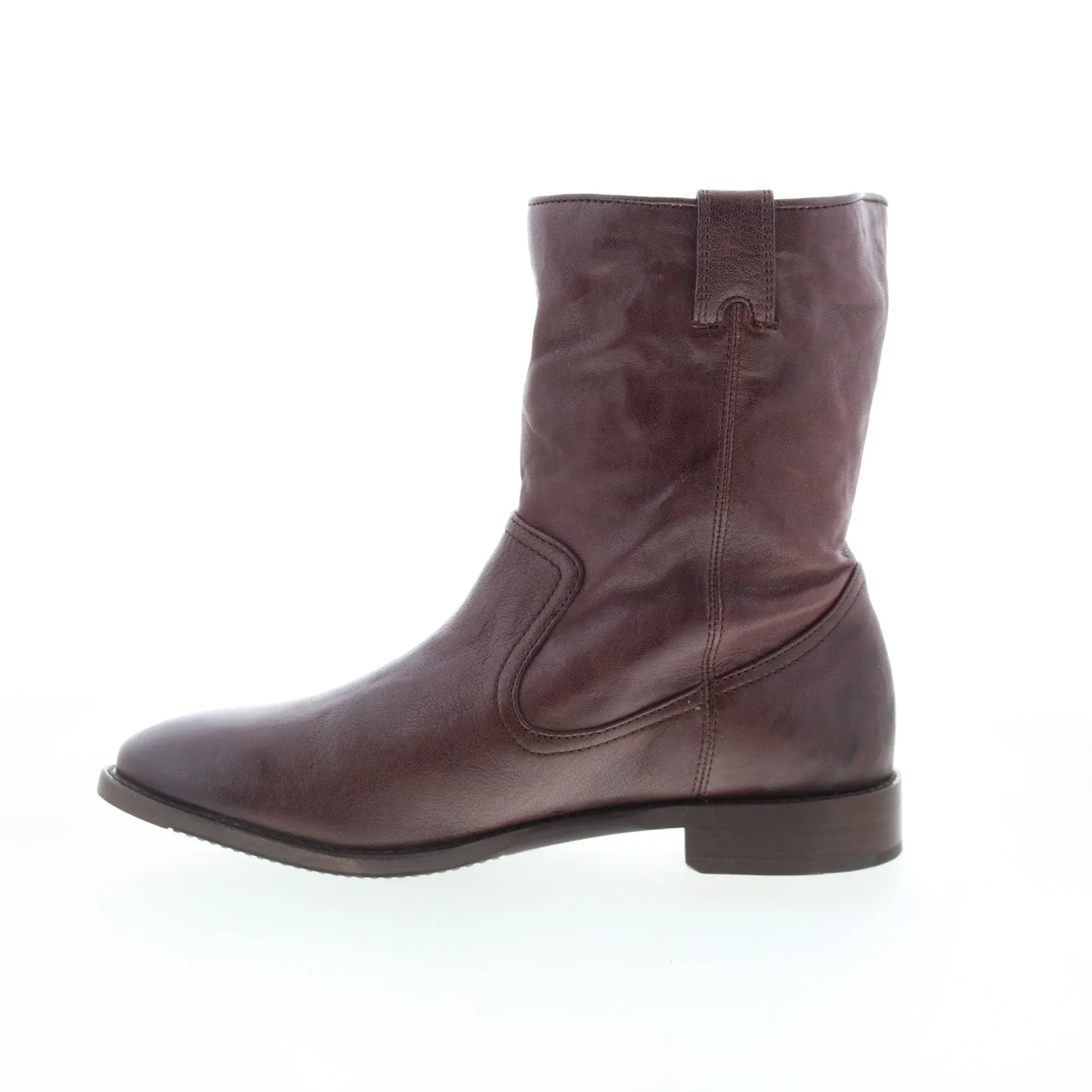 Johnston & Murphy Lenora 78-51872 Womens Brown Leather Casual Dress Boots Breathable mesh Adventure Ready