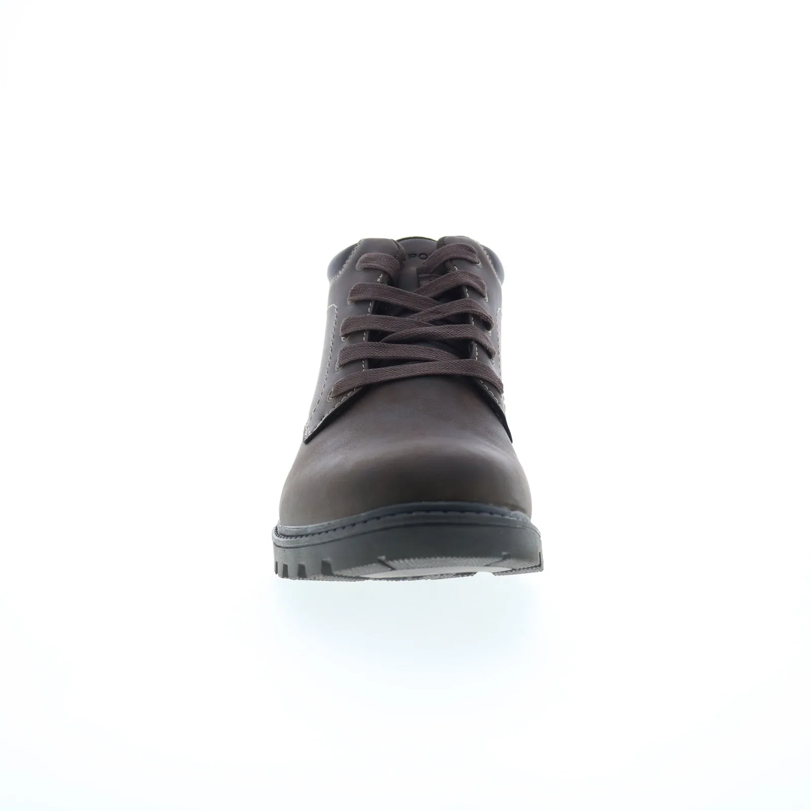 Rockport Highview Boot CJ1468 Mens Brown Synthetic Casual Dress Boots Versatile Outfit Slip Block