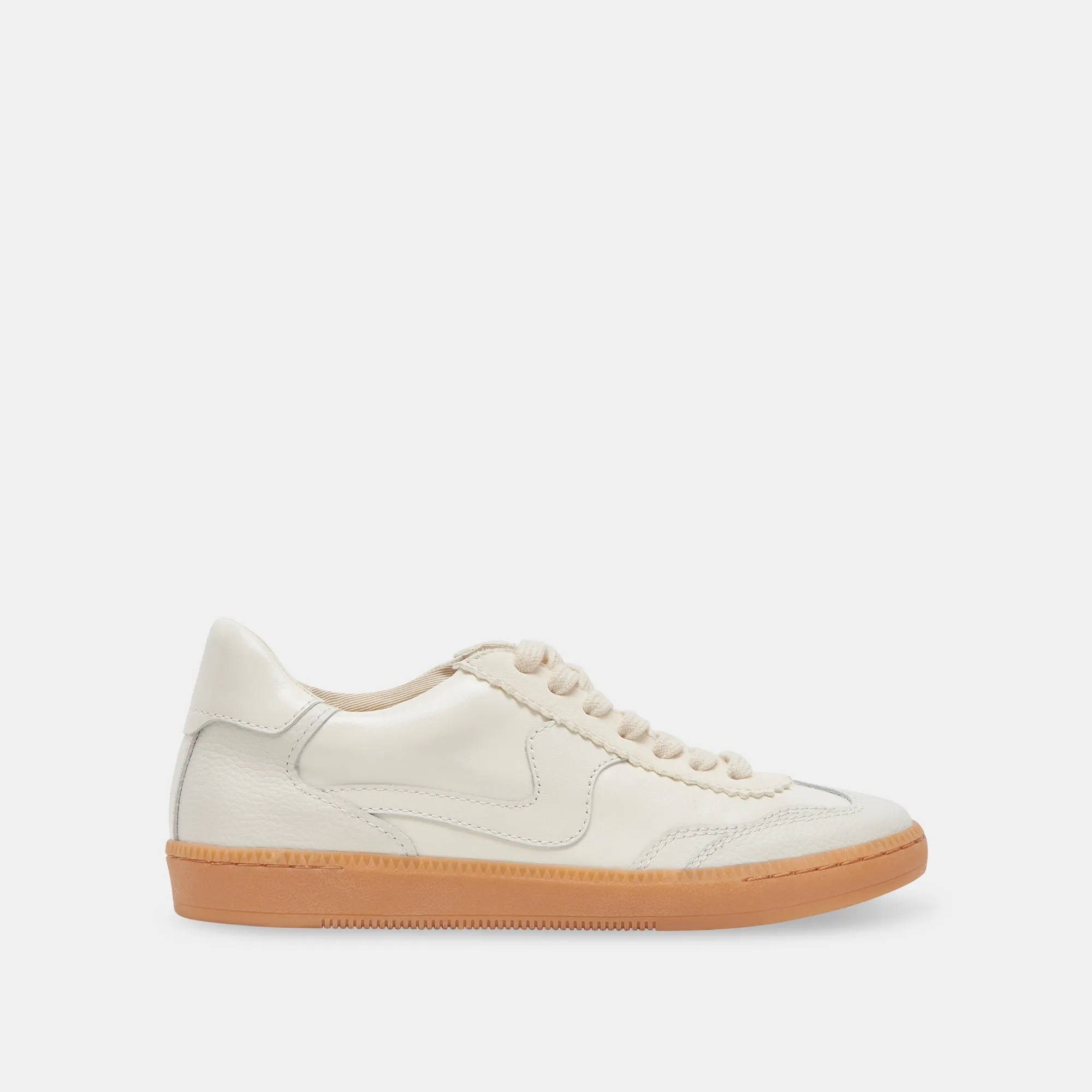 Unique grip Impact-absorbing fit NOTICE SNEAKERS WHITE LEATHER