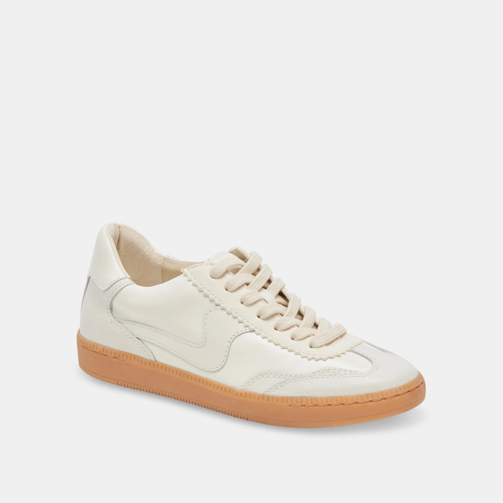 NOTICE SNEAKERS WHITE LEATHER Water Resistant