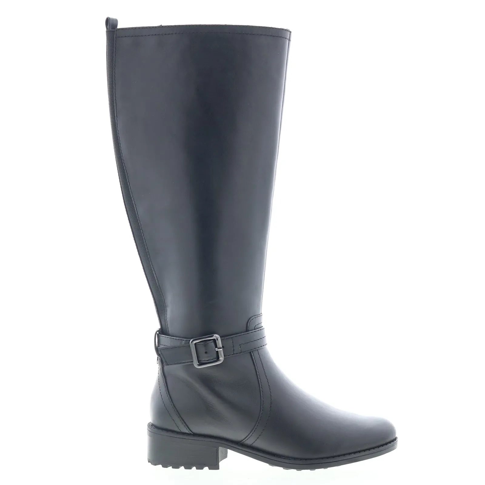 Easy Spirit Reverie-Wc SEREVERIE-WC Womens Black Wide Casual Dress Boots Flexible Fit Reliable Footwear