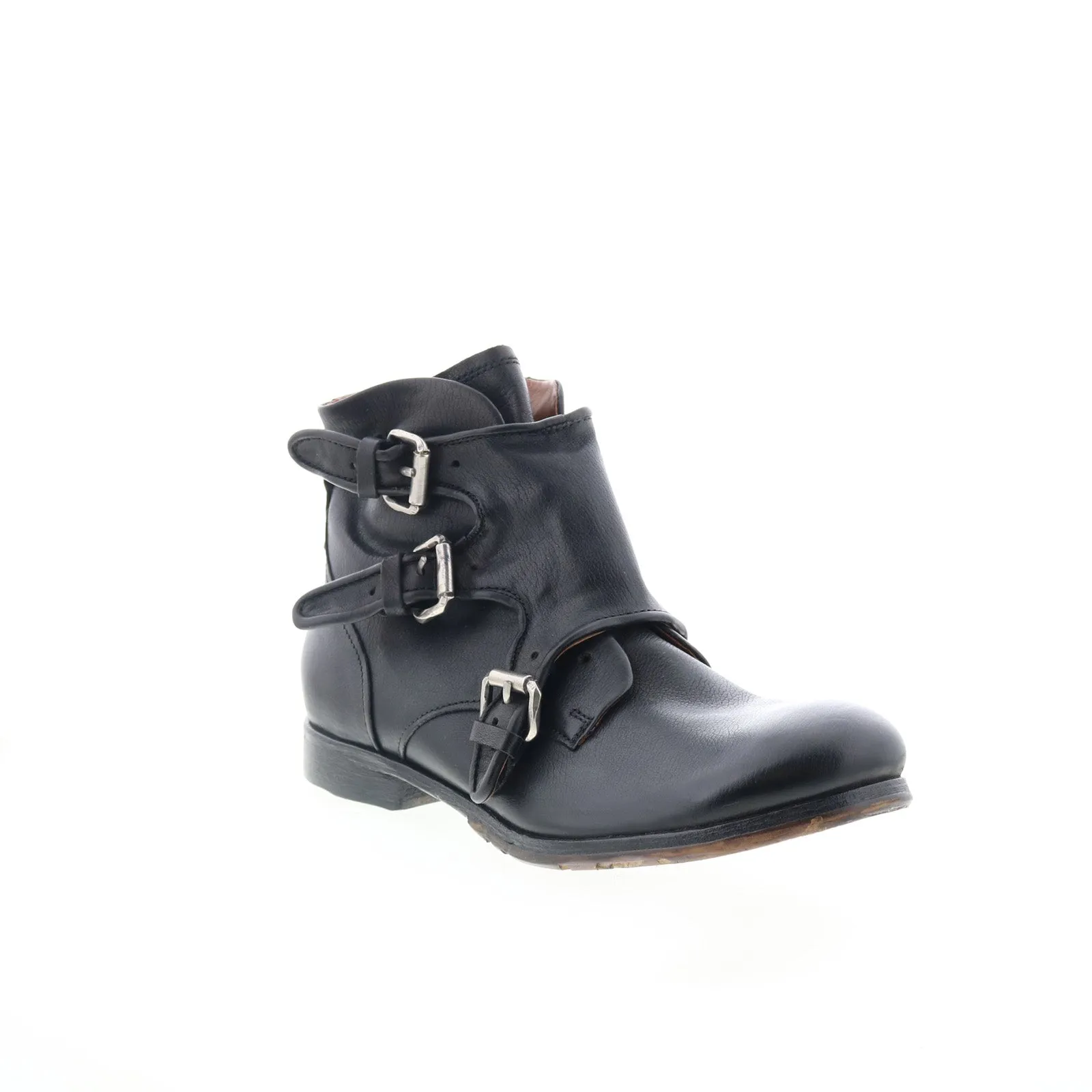 Durable Comfort Functional Footwear A.S. 98 Cooper Mens Black Leather Zipper Casual Dress Boots