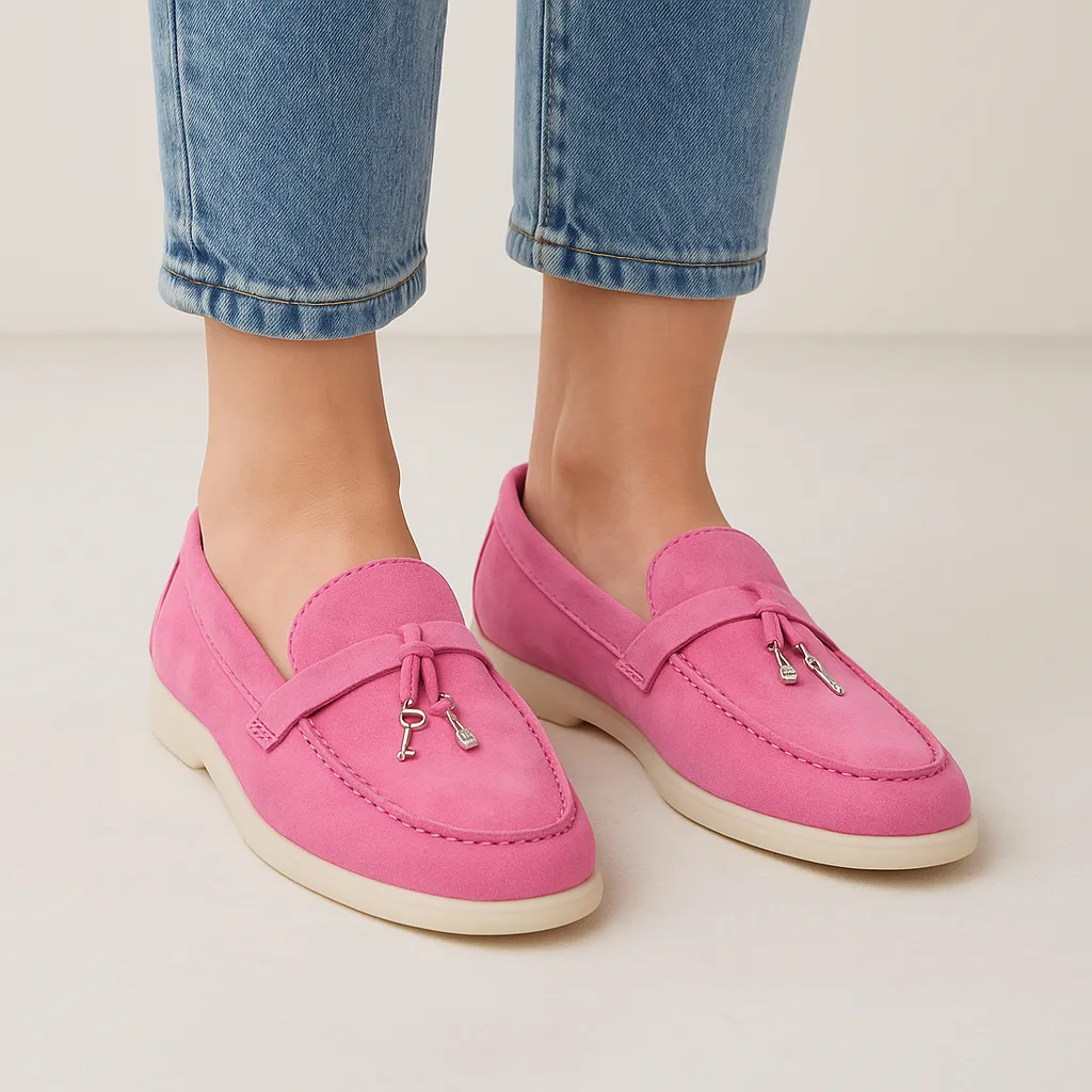 Comfortable leather Clear Lane DJANGO & JULIETTE LYDEA PINK