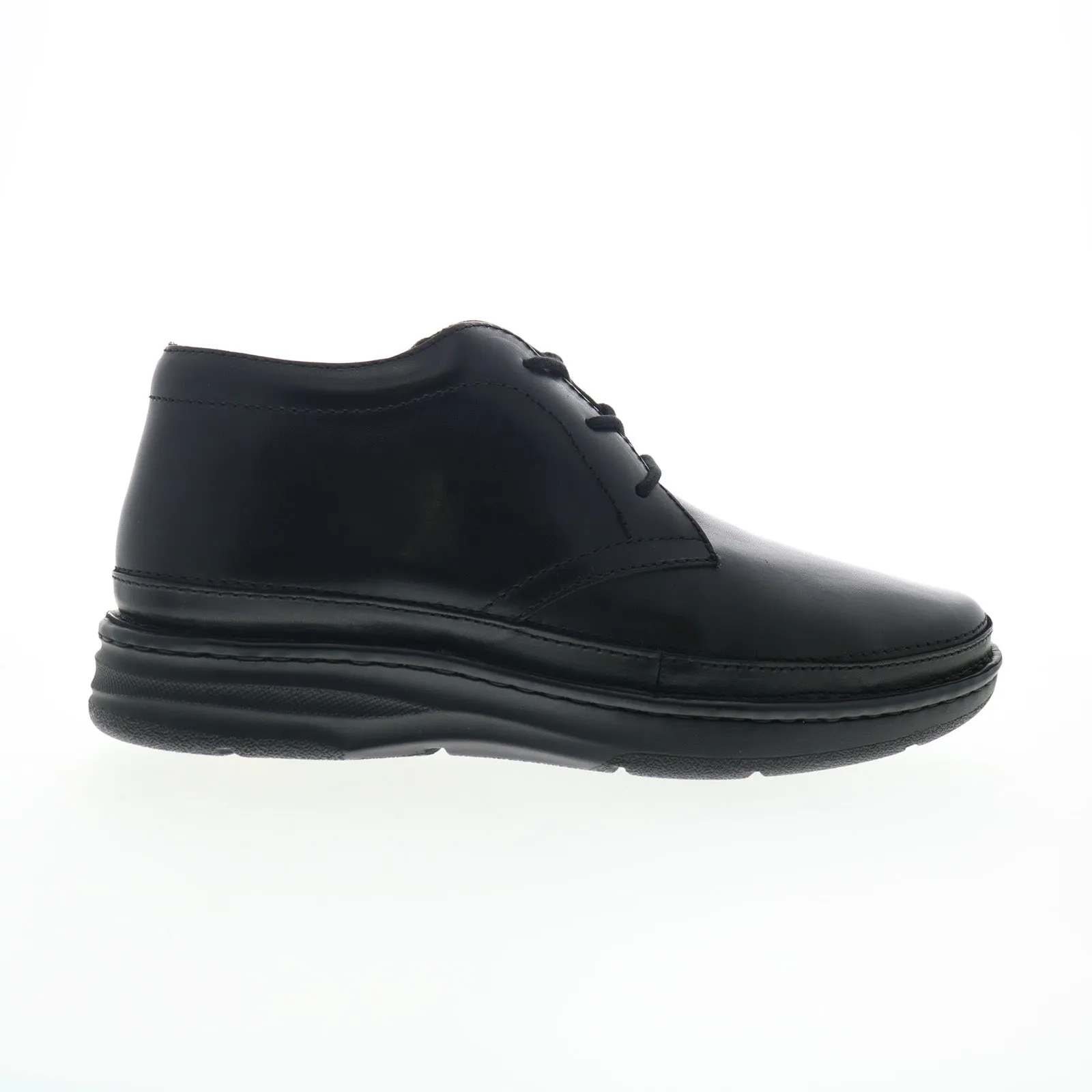 Drew Keith 40672-14 Mens Black Extra Extra Wide 6E Chukkas Boots Flexible structure Secure Strap