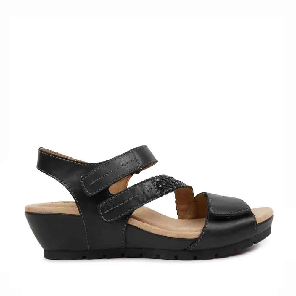 Shell Trim Arch Relief PLANET SHOES NOMAD BLACK