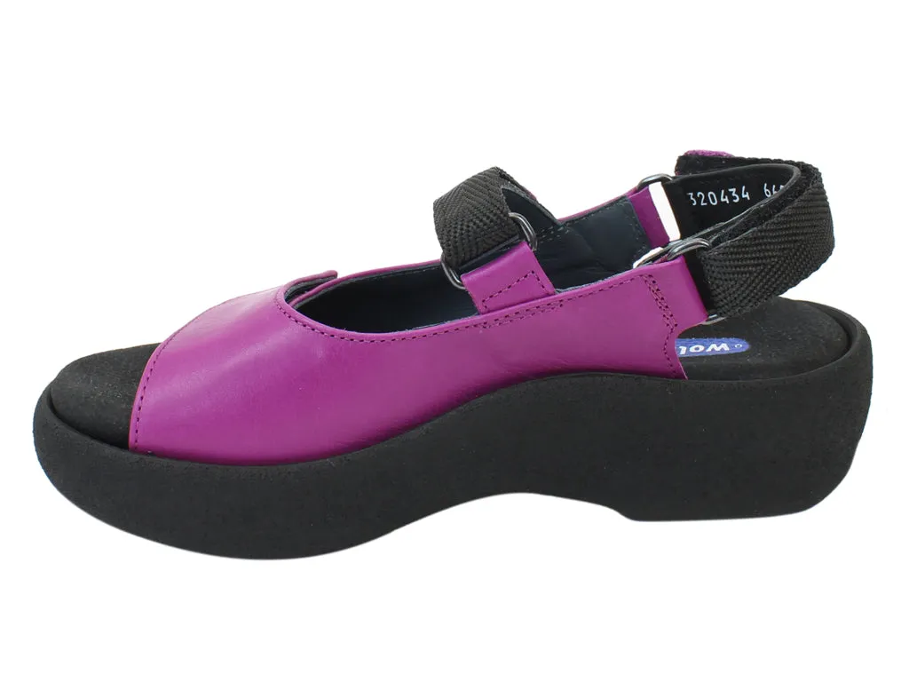 Wolky Sandals Jewel Bougainville Cruise Wear Calm Mood