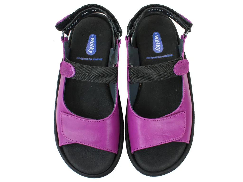 Fast Dry Soft Cushioned Footwear Wolky Sandals Jewel Bougainville