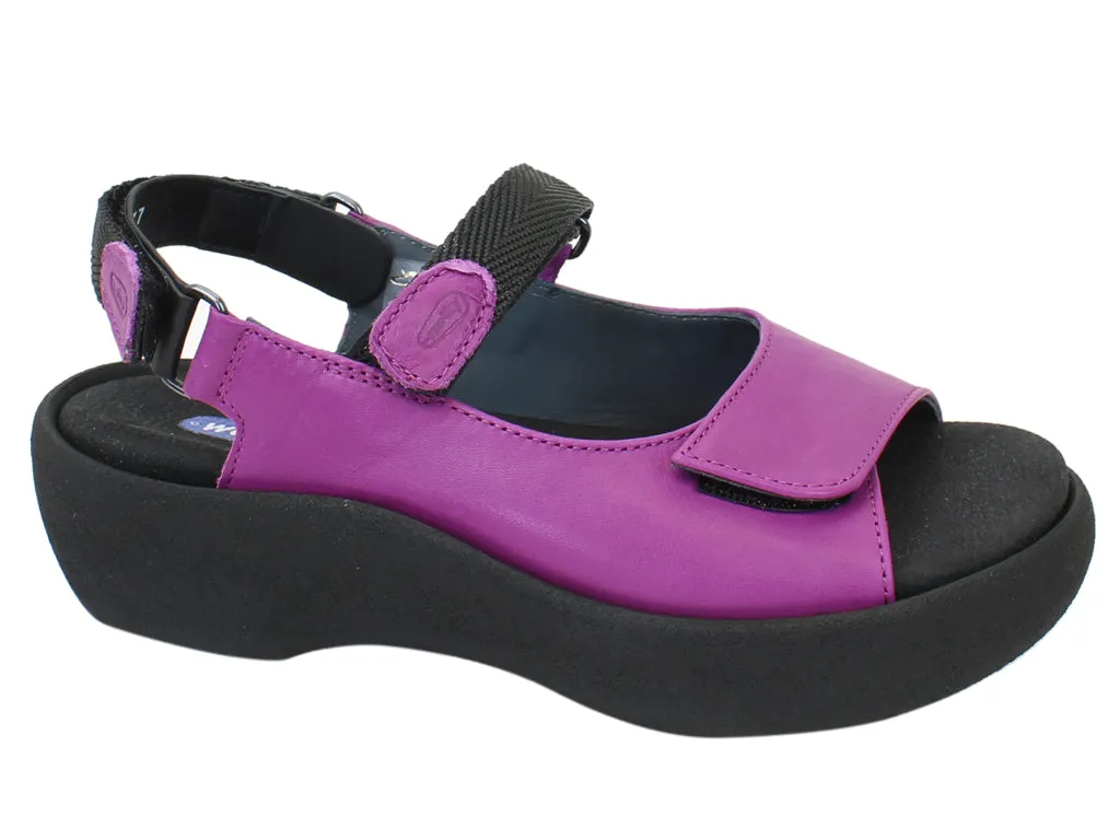 Wolky Sandals Jewel Bougainville Relaxed Fit Winter Warm
