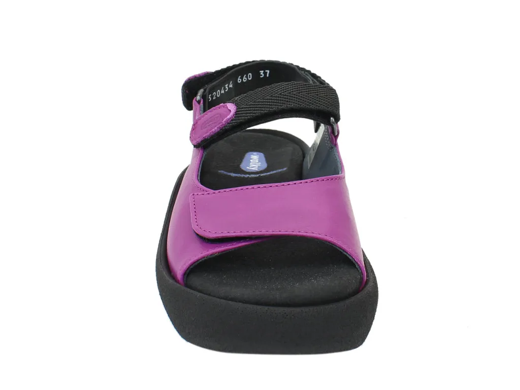 Wolky Sandals Jewel Bougainville Breathable Summer Footwear Open Feel