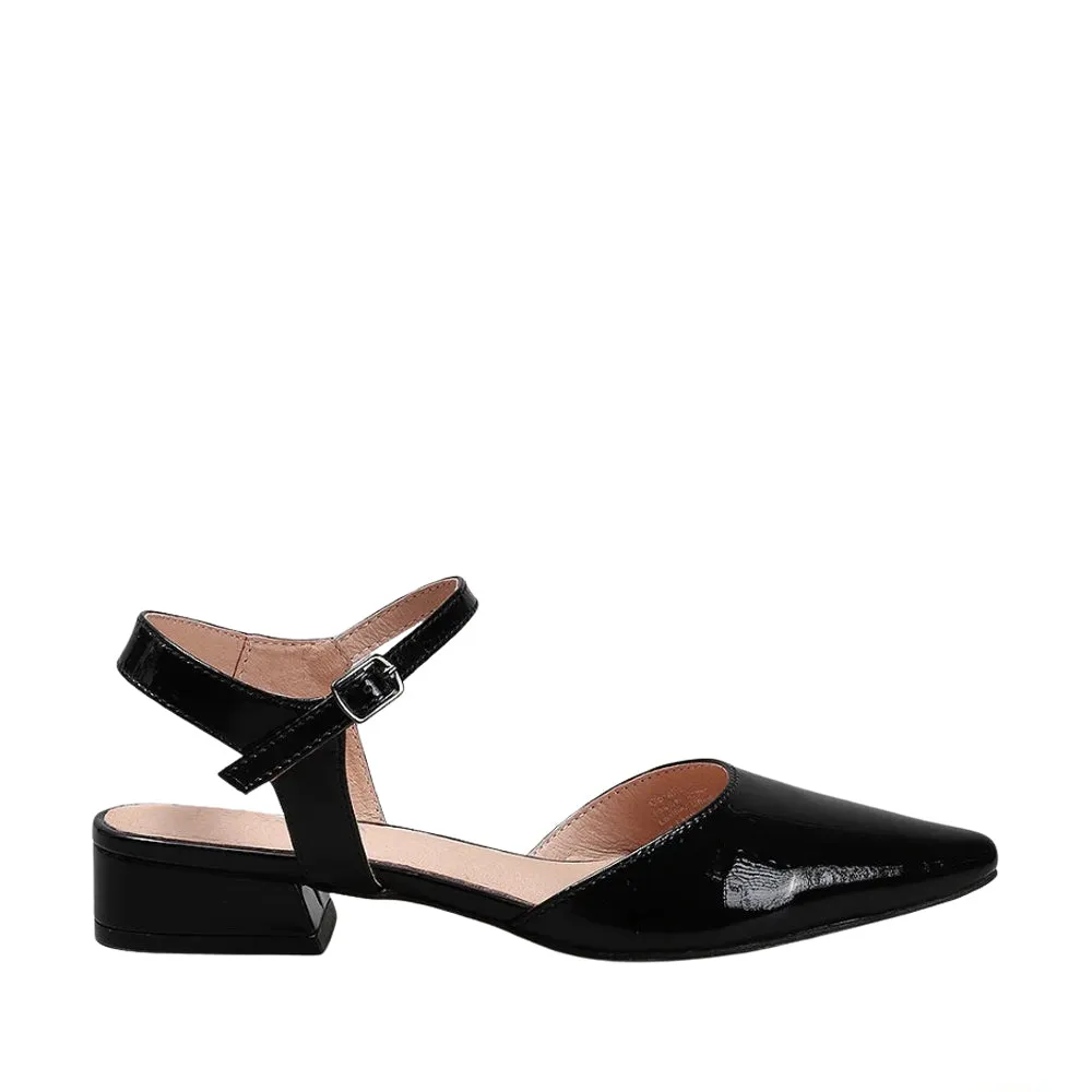 Earth Hue Functional Design LE SANSA CORALIE BLACK PATENT