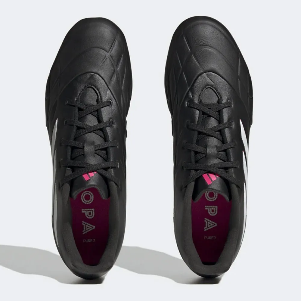 Anti - odor Adidas Copa Pure.3 FG Football Boots (Black/White/Pink)