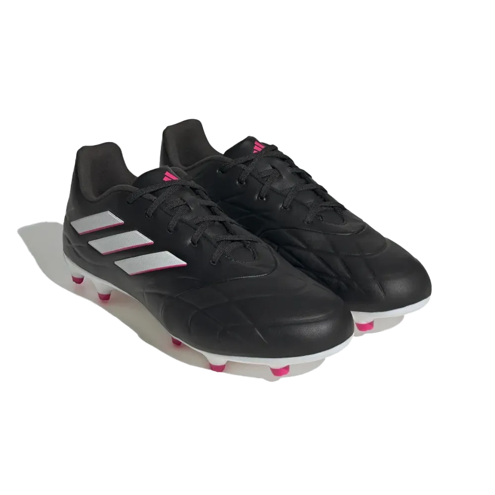 Adidas Copa Pure.3 FG Football Boots (Black/White/Pink) perforations