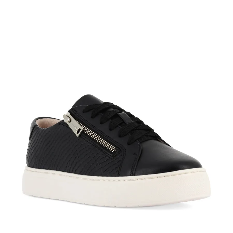 BILLIE II - BLACK EMBOSS LEATHER recognized Soft