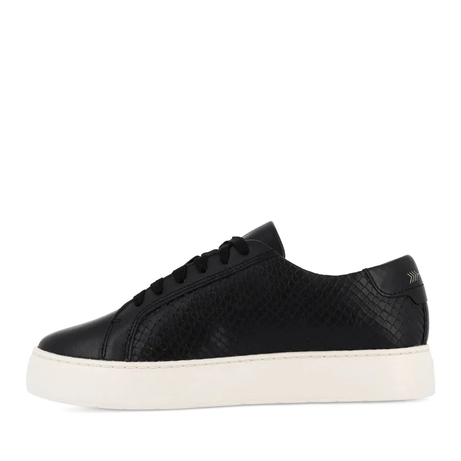 BILLIE II - BLACK EMBOSS LEATHER Soft Chic