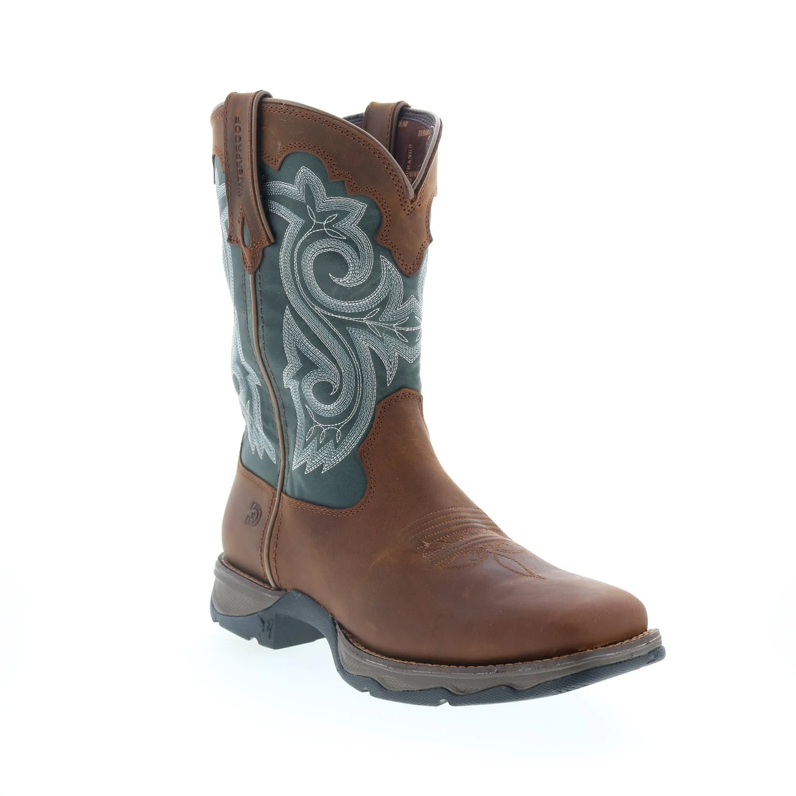 Dual Lined Tear-resistant Durango Lady Rebel Waterproof DRD0312 Womens Brown Leather Western Boots