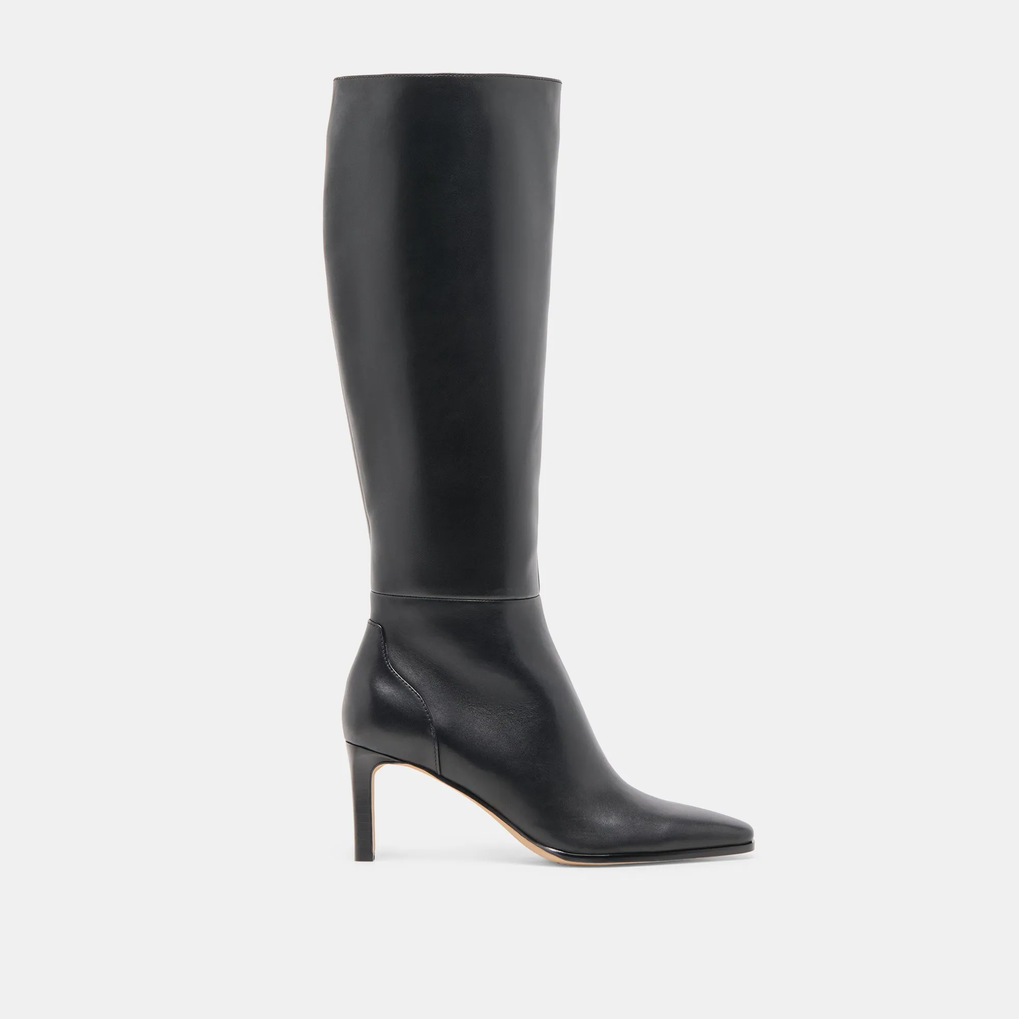EMMI BOOTS BLACK LEATHER Anti-slip