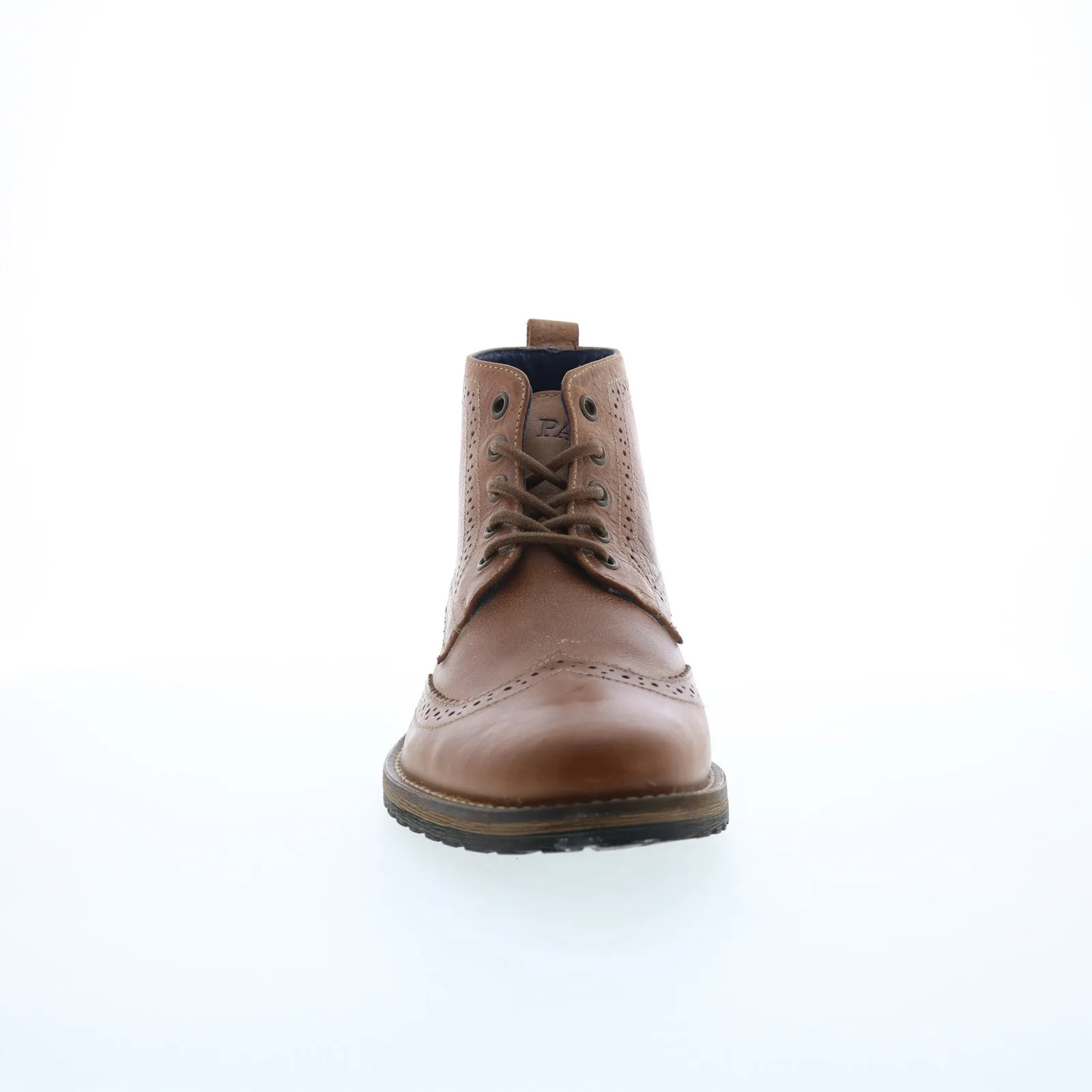 Biker Parc City Boot Co. Big Bend 021-51W Mens Brown Leather Casual Dress Boots