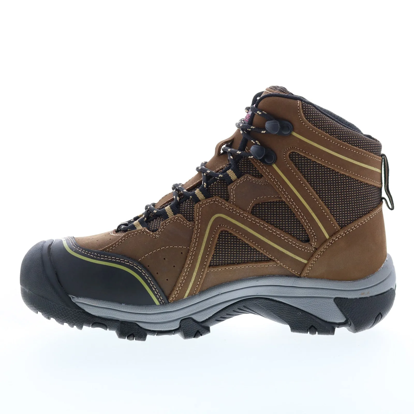 Avenger Crosscut Steel Toe Waterproof A7751 Womens Brown Leather Work Boots Elevated Comfort