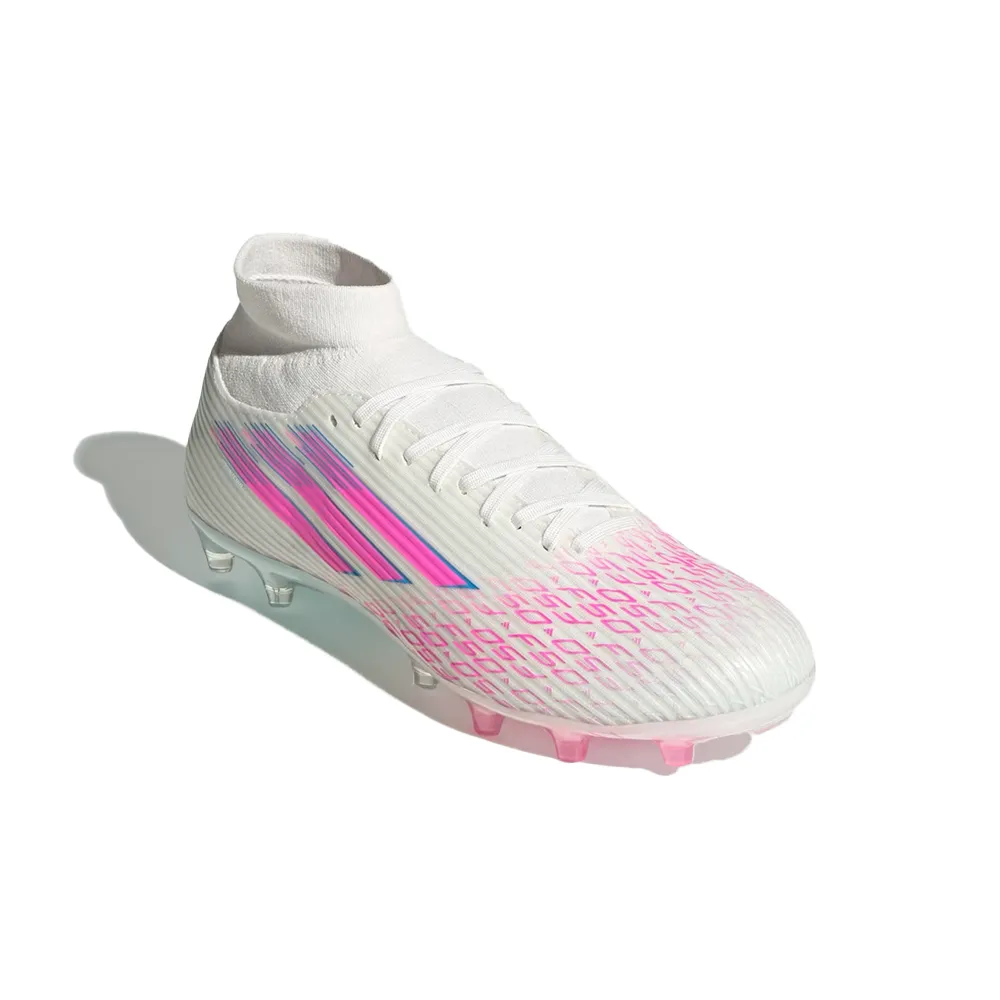 Casual Sporty Design Adidas F50 Women's Sparkfusion League FG/AG Football Boots (Cloud White/Lucid Pink/Cloud White)