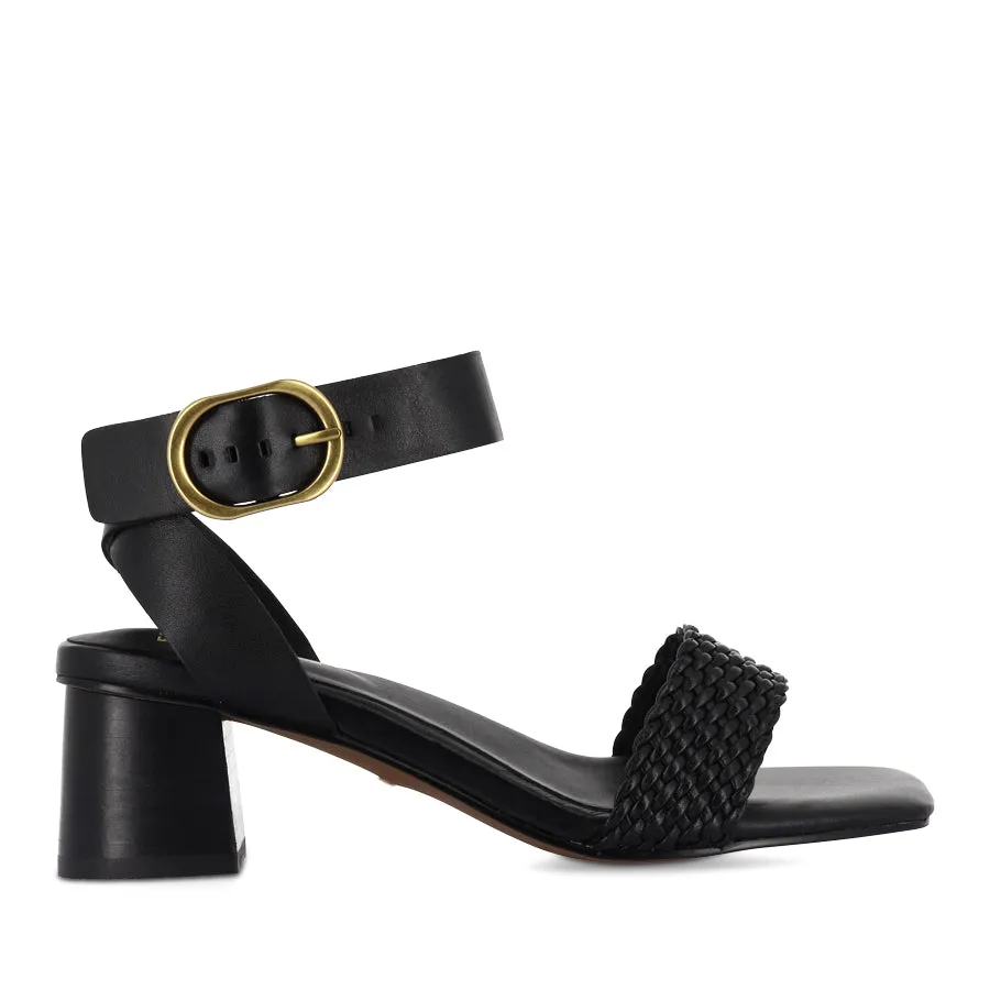 Lightweight Design upper - type EADIE - BLACK LEATHER