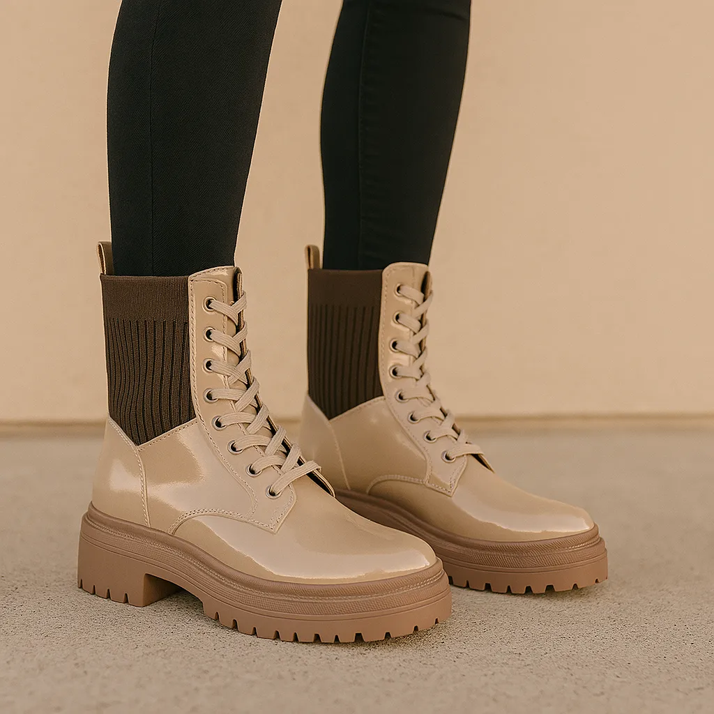 Neutral Tone LE SANSA CANDY BONE PATENT