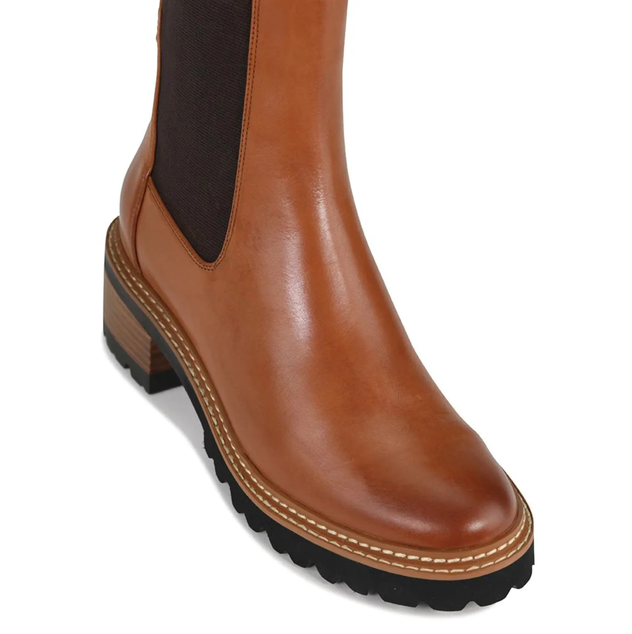 Daily Ready Wide Sole EOS LINEAR BRANDY
