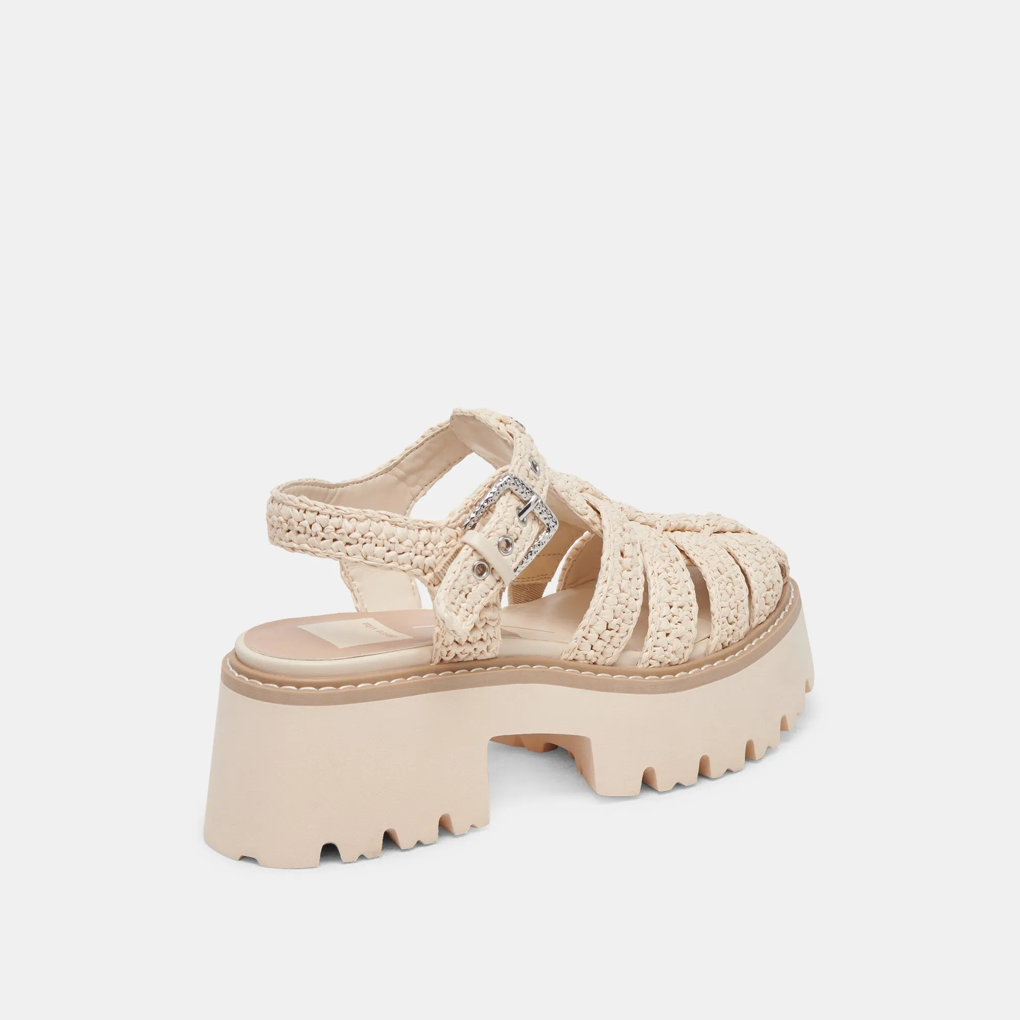 LASLY SANDALS OATMEAL KNIT Outdoor Essential Comfortable Lightweight Footwear