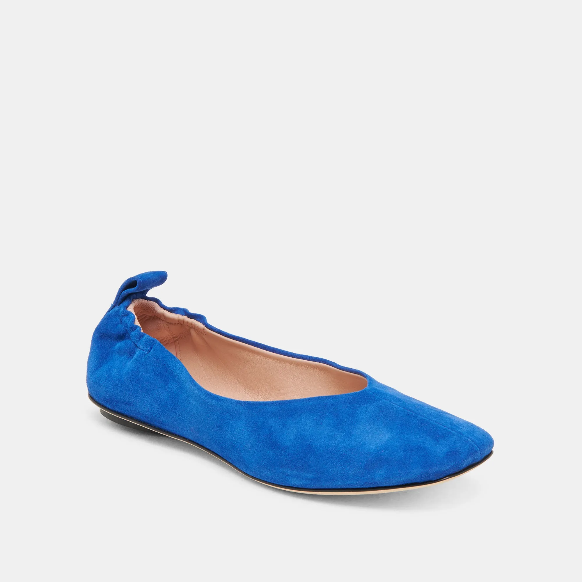 Lace Touch VINNIE BALLET FLATS NAVY SUEDE